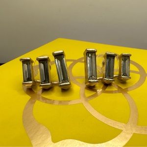 Kendra Scott Brooks Ear Climbers in Smokey Crystal